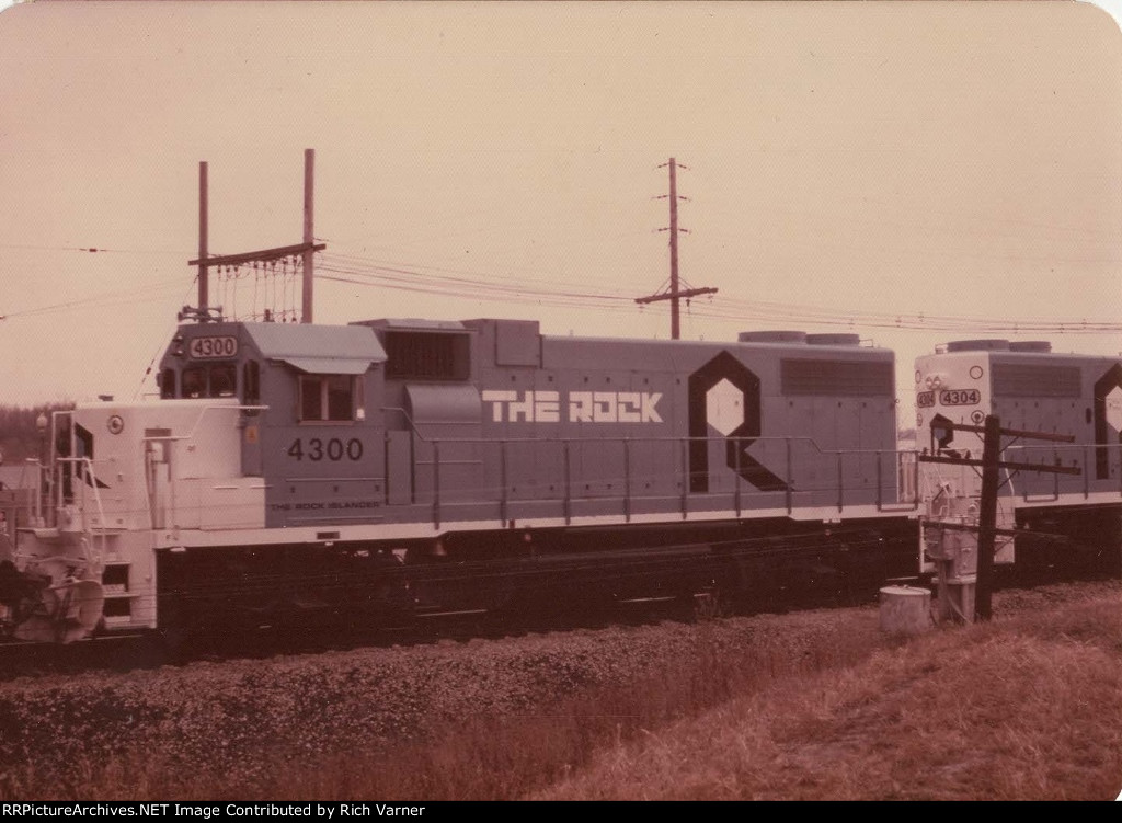 Rock Island 4300 "The Rock Islander" A well deserved tribute to the often beleaguered employees of the railroad.